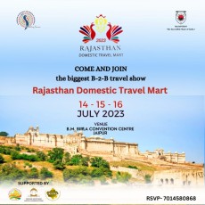 Rajasthan Domestic Travel Mart 14-15-16 July 2023