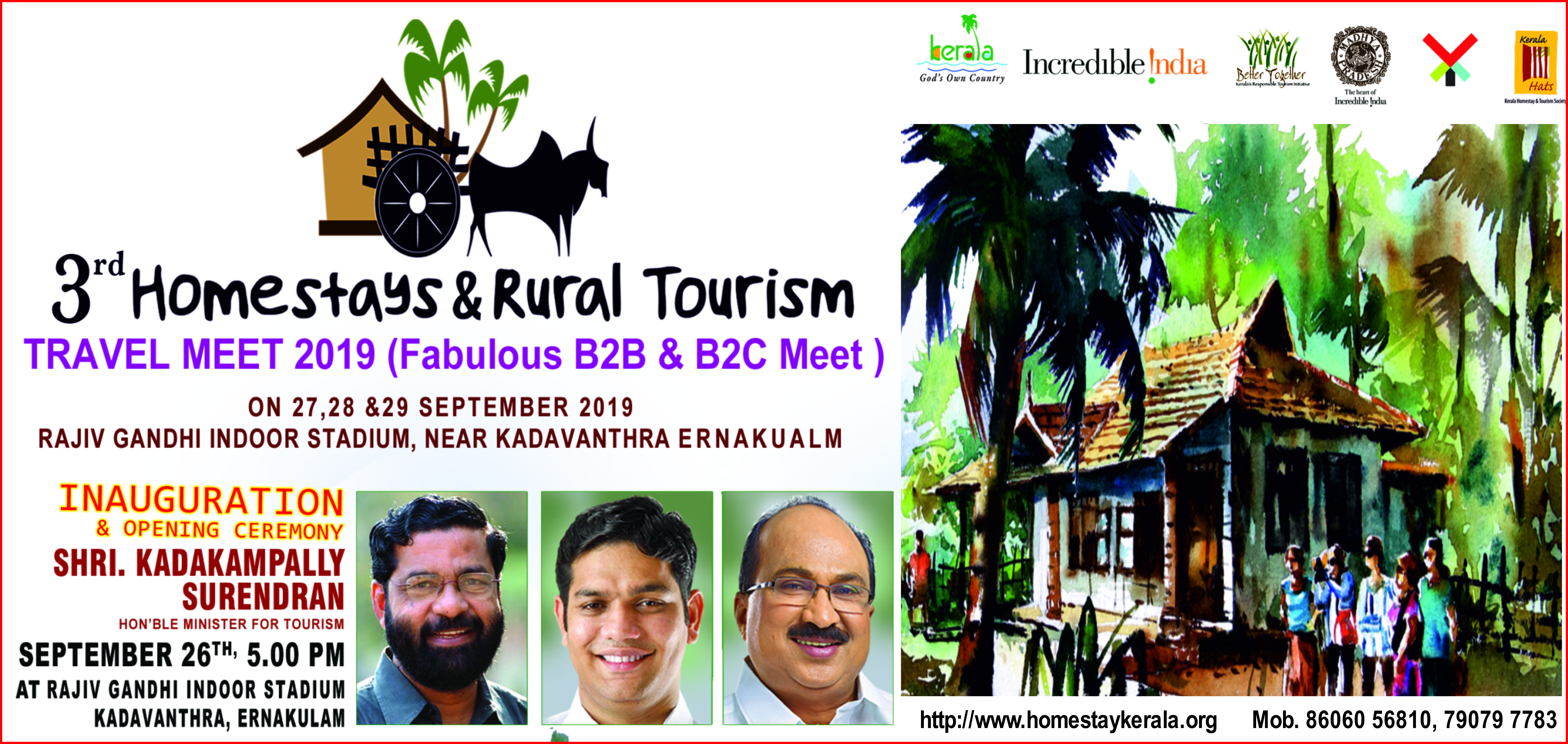 3rd Homestays & Rural Tourism Travel Meet 2019