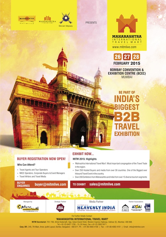 Maharashtra International Travel Mart – 26-27-28 Feb 2015