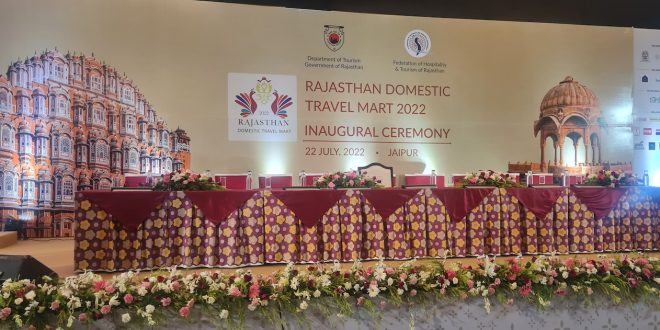 Rajasthan Domestic Travel Mart 2022- Inaugural Ceremony @ Jaipur, Rajasthan, India.