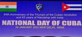 India Cuban friendship 63rd year for event